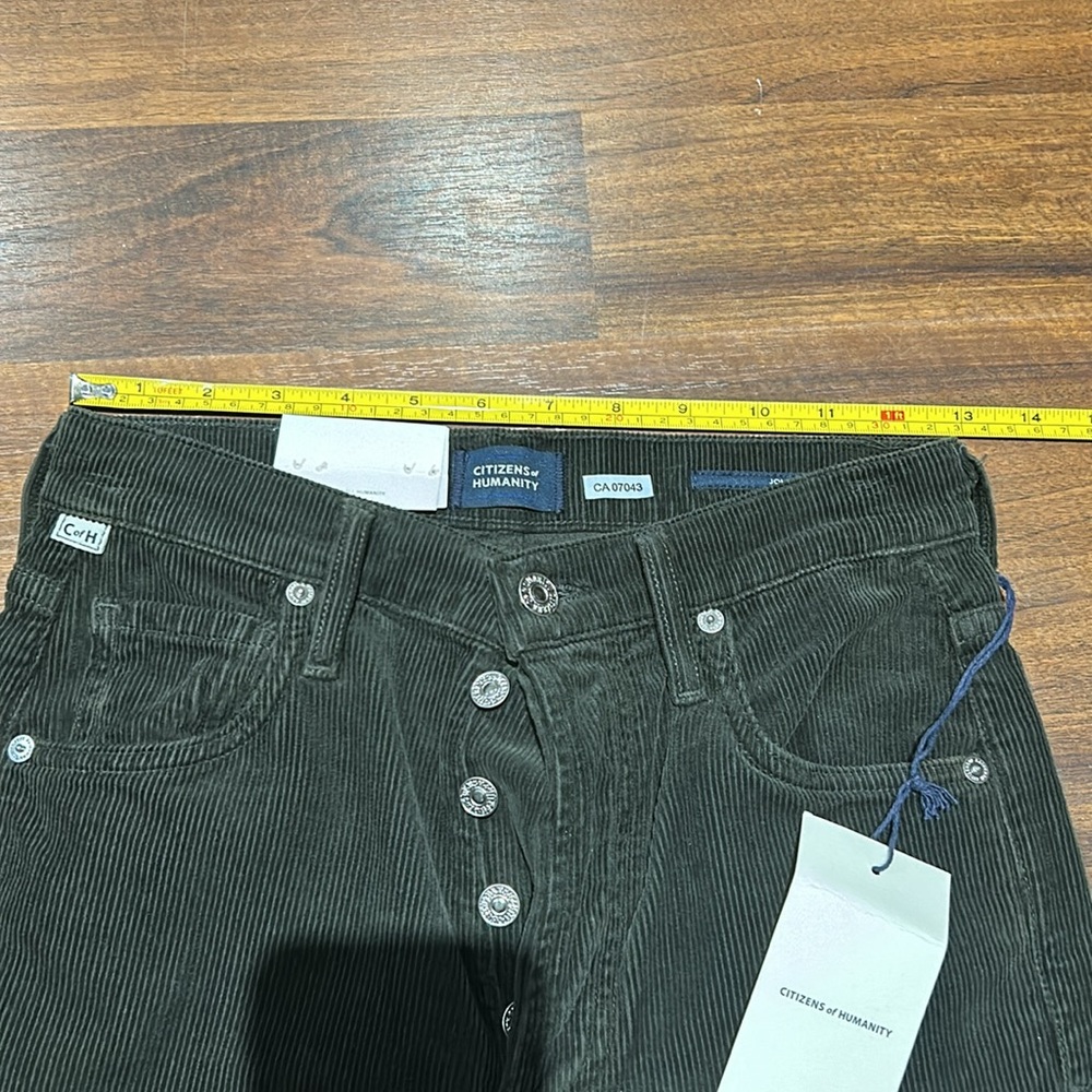 Citizens of humanity jolene high rise vintage slim corduroy NWT - Picture 6 of 9